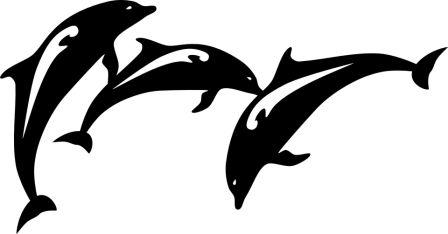tribal delfin